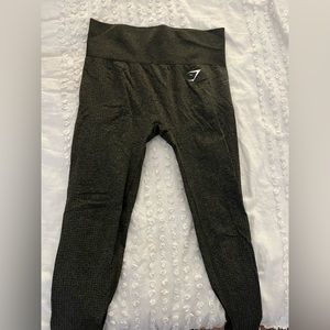 Gymshark green leggings. Size medium.